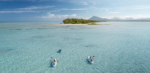 Kayaking To Benitiers Island